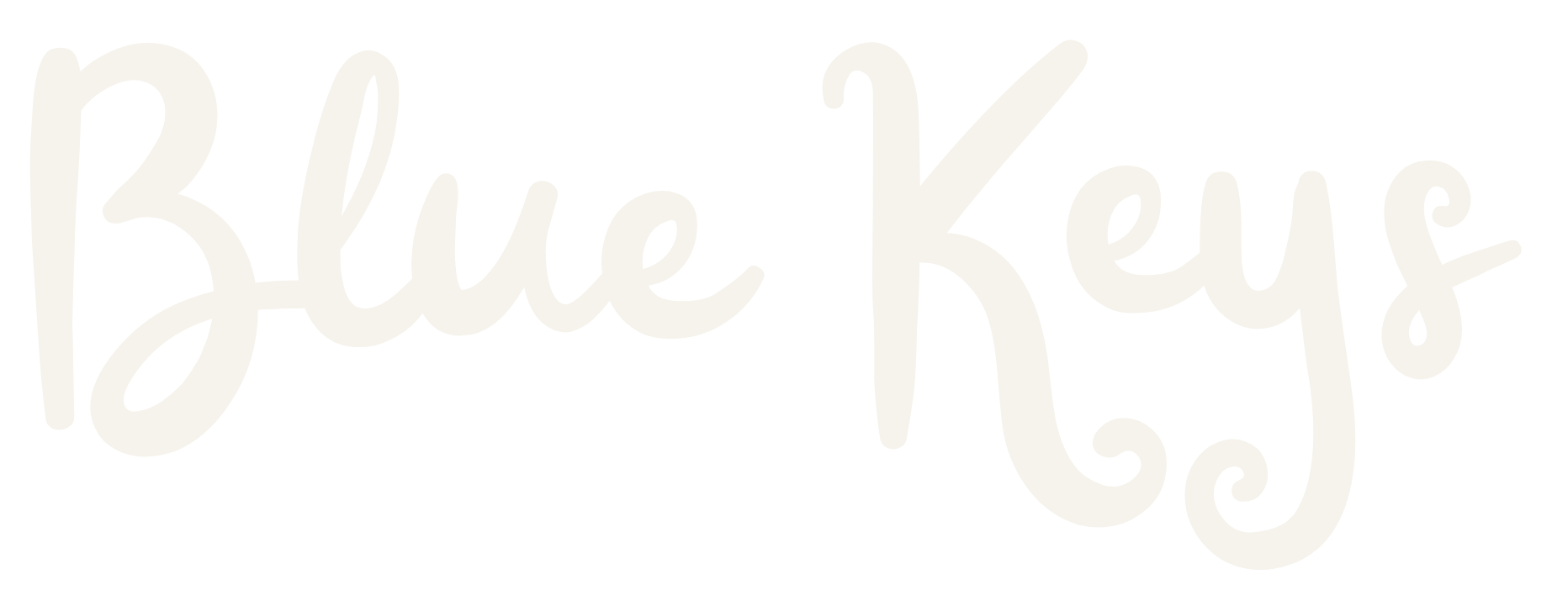 Blue Keys Cream